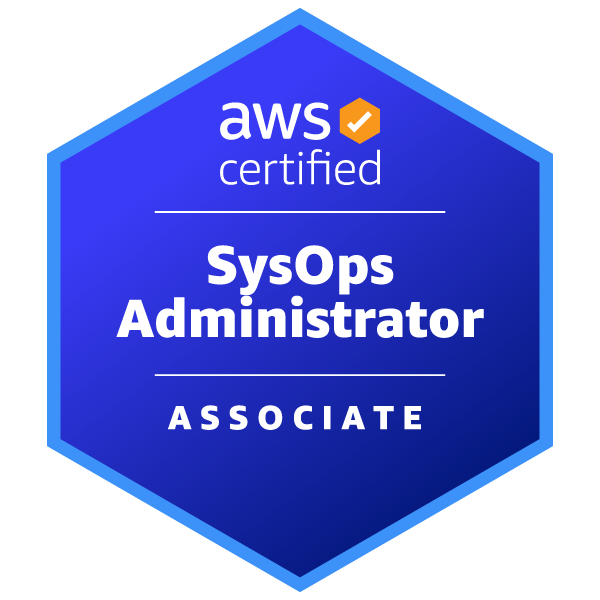 AWS Certified SysOps Administrator - Associate Certification Logo